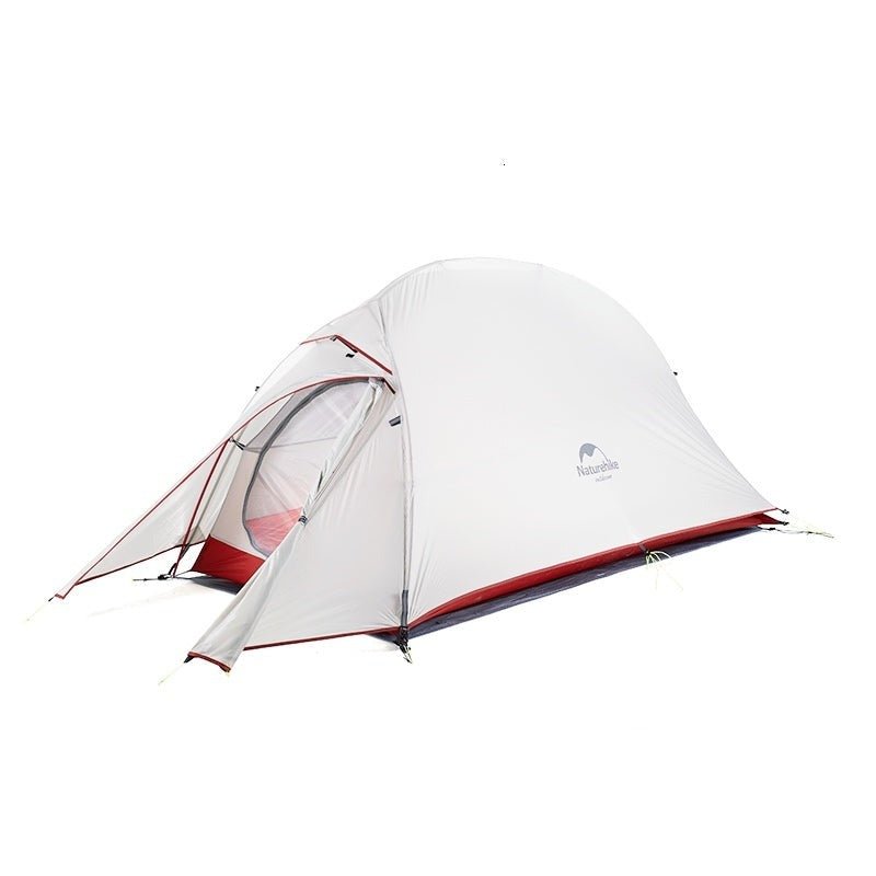 Barraca Cloud UP 1 pessoa Naturehike material 20D cinza 4000mm de impermeabilidade