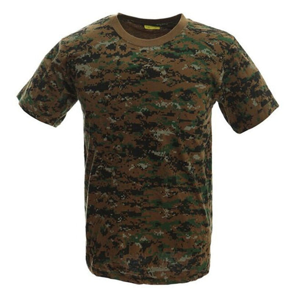 Camiseta Masculina Manga Curta Camuflada - Mundo Montanha