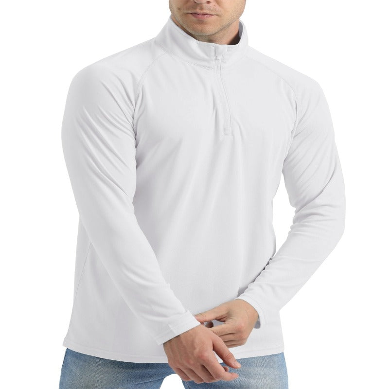 Camiseta Masculina Manga Longa Com Proteção UV 50+ - Mundo Montanha